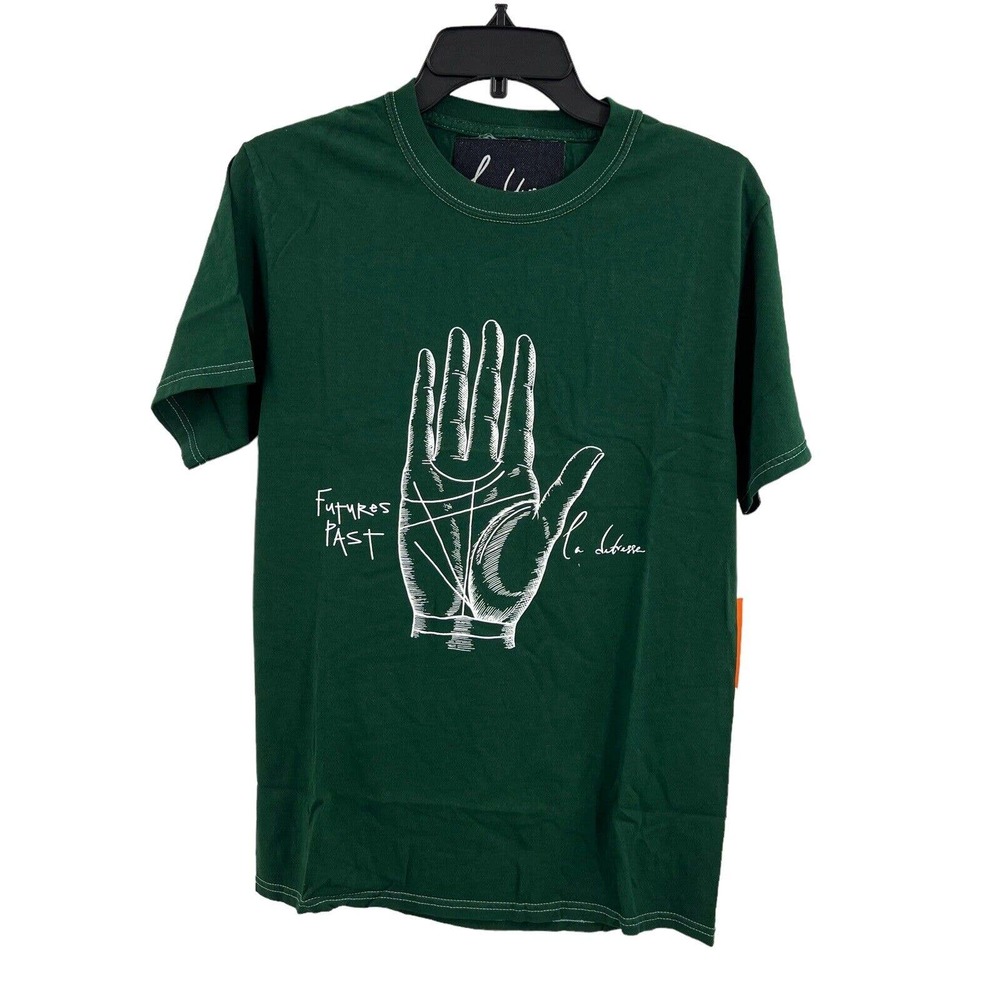 La‎ Detresse Green The Joker Hand Tee New Size XS New